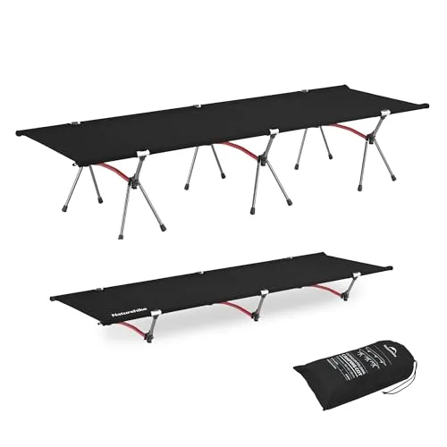 ArmyWild Folding Camping Cot,Height Adjustable Ultralight Backpacking Cot