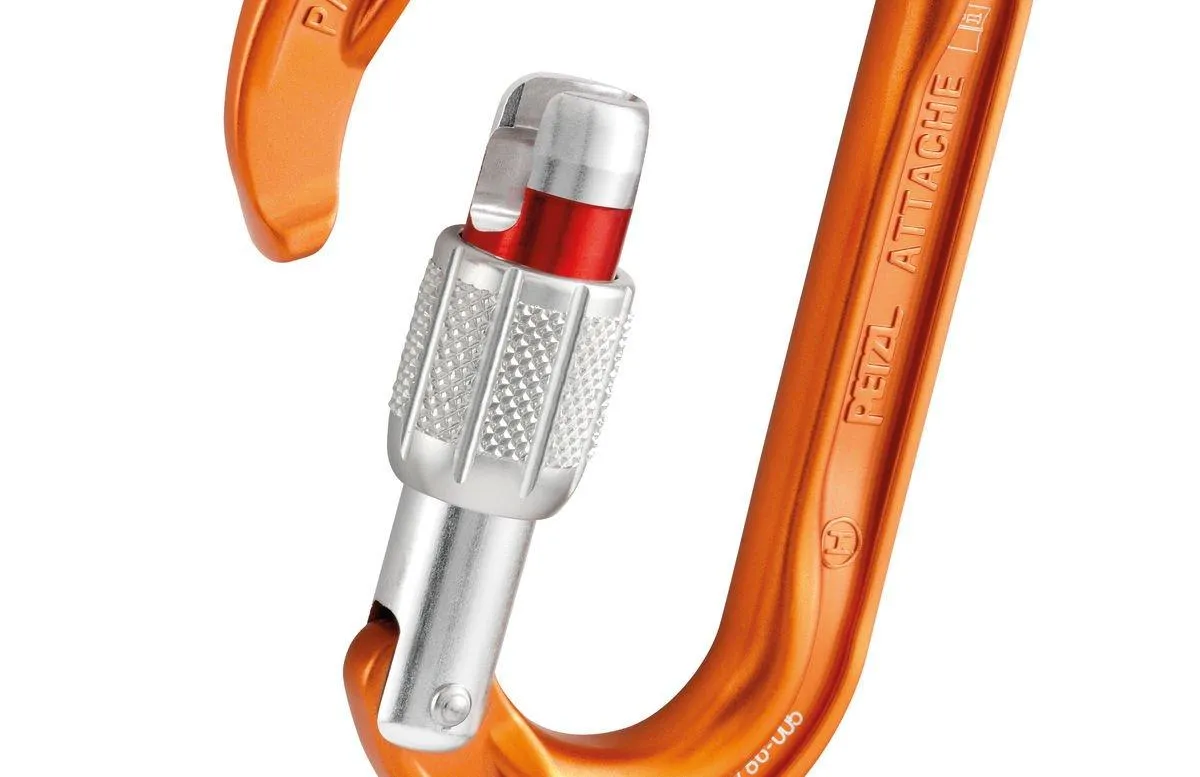 Attache Screwgate Carabiner - PETZL