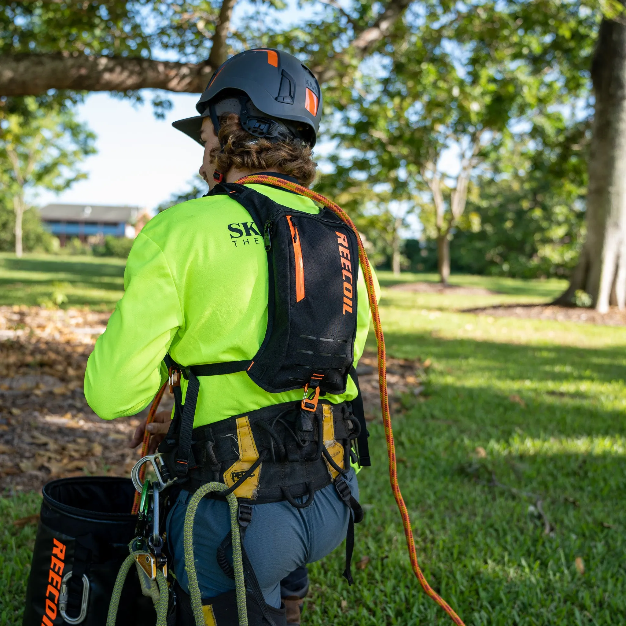 AUDAX™ Gen 2 – Arborist Hydration Harness – Black Orange