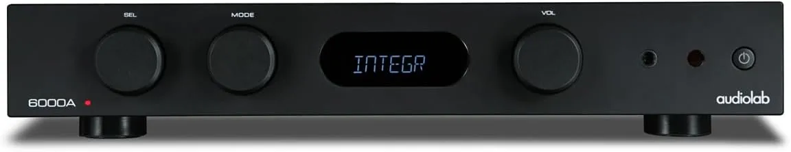 Audiolab 6000A 2-Channel Integrated Amplifier - Black