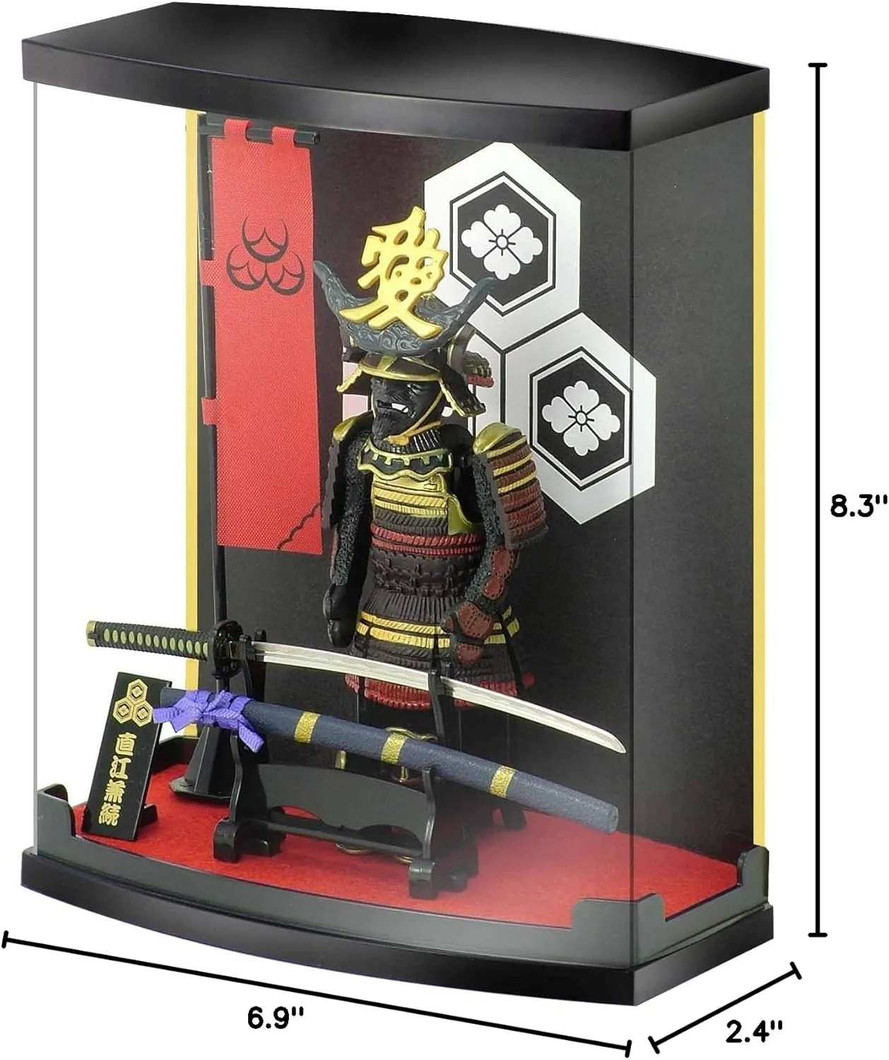 Authentic Samurai Figure, Naoe kanetsugu Armor H8.3” Scale 1/10 Series A2 Gifts for Men Also Suitable for Living Room, Office Ornaments