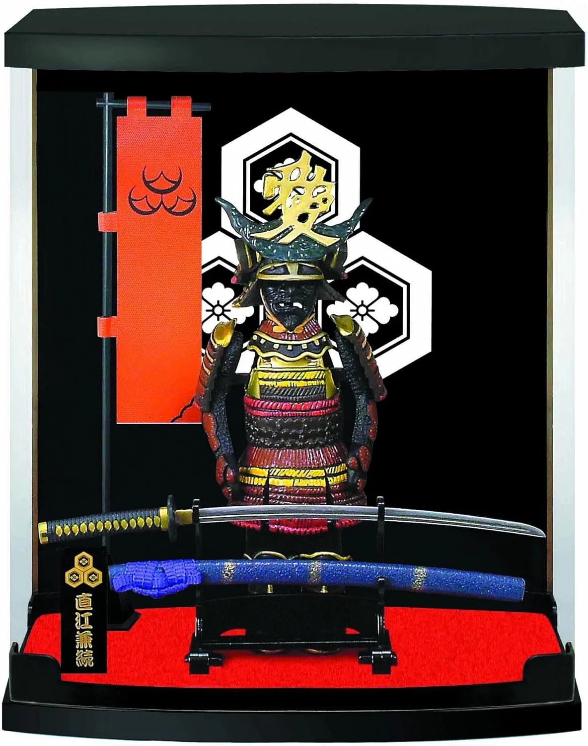 Authentic Samurai Figure, Naoe kanetsugu Armor H8.3” Scale 1/10 Series A2 Gifts for Men Also Suitable for Living Room, Office Ornaments
