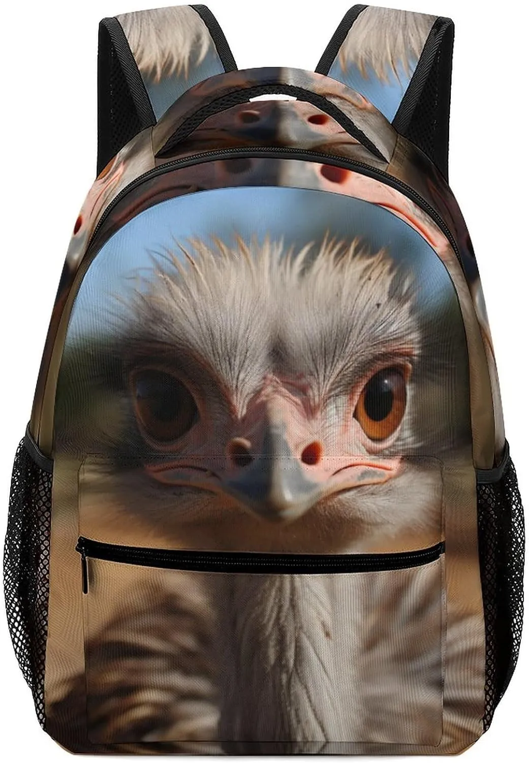Backpacks Cute Ostrich Travel Bag Laptop Backpack Casual Daypack for Weekender Business Hiking