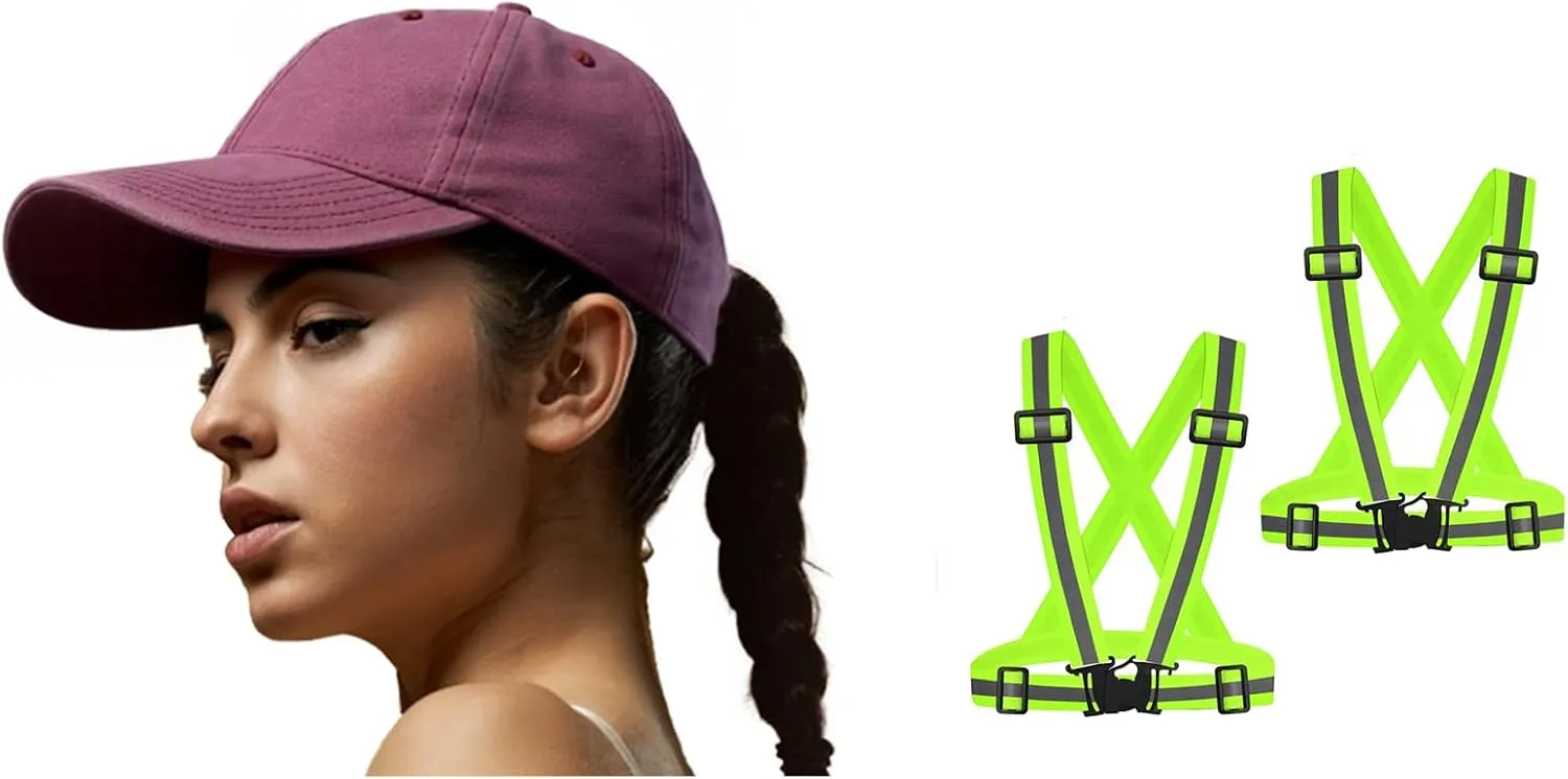 Baseball Cap Reflective Vest