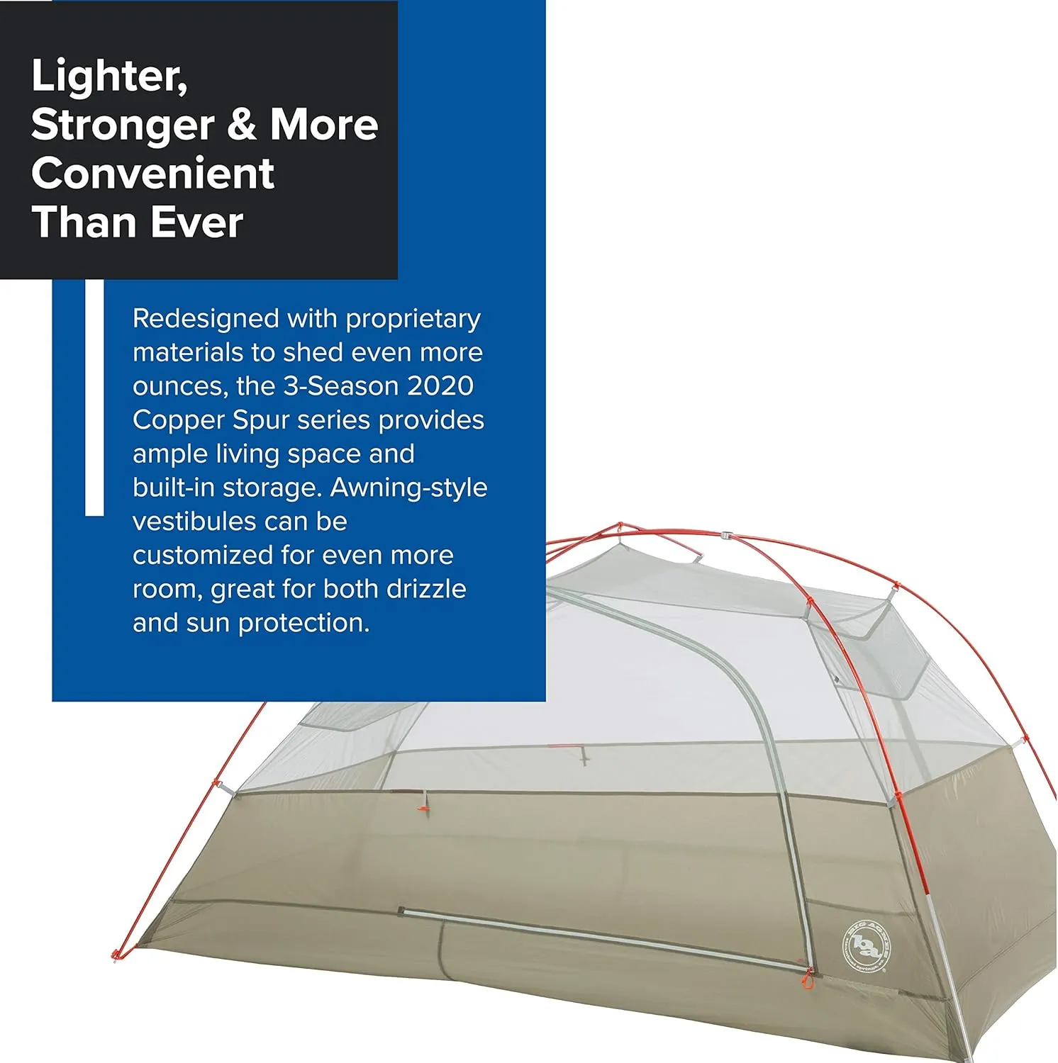 Big Agnes Copper Spur HV UL - Ultralight Backpacking Tent