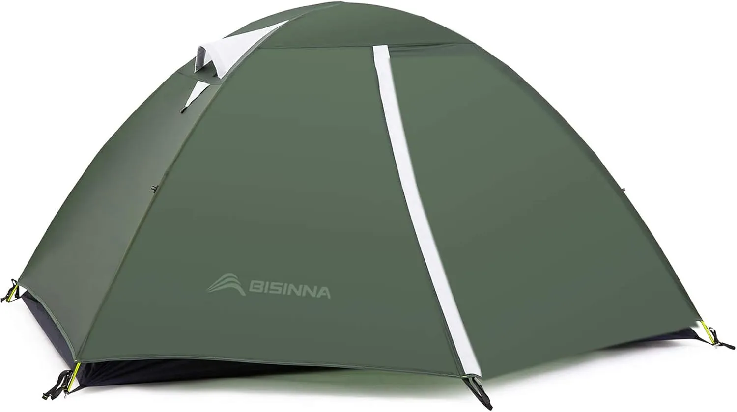 BISINNA 2 Person Camping Tent Lightweight Backpacking Tent Waterproof Windproof Two Doors Easy Setup Free Standing Double Layer Ultralight Tent for Camping Outdoor Hunting Hiking Mountaineering Travel