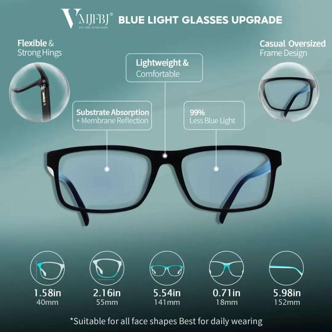 Blue Light Glasses For Women/Men Computer Reading Gaming Glasses Improve Sleep Reduce Eye Strain Gift Package Purple