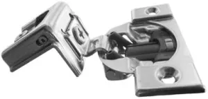 Blum, Compact Blumotion 38C (Round Cup) Hinge & Plate, For 1-1/4" Overlay, Wraparound, Screw-On, 10-Pack