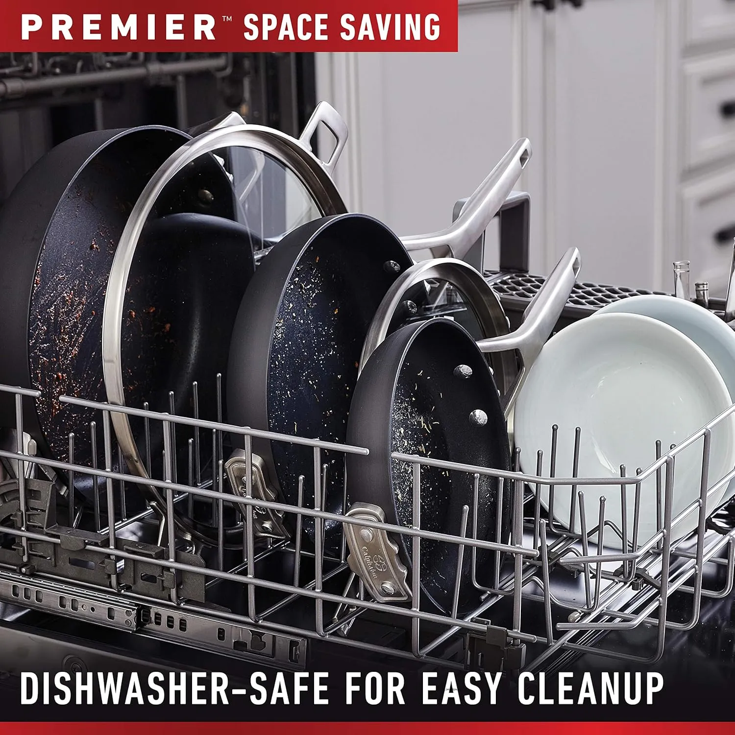 Calphalon Premier Space Saving Nonstick 8qt Multi-Pot