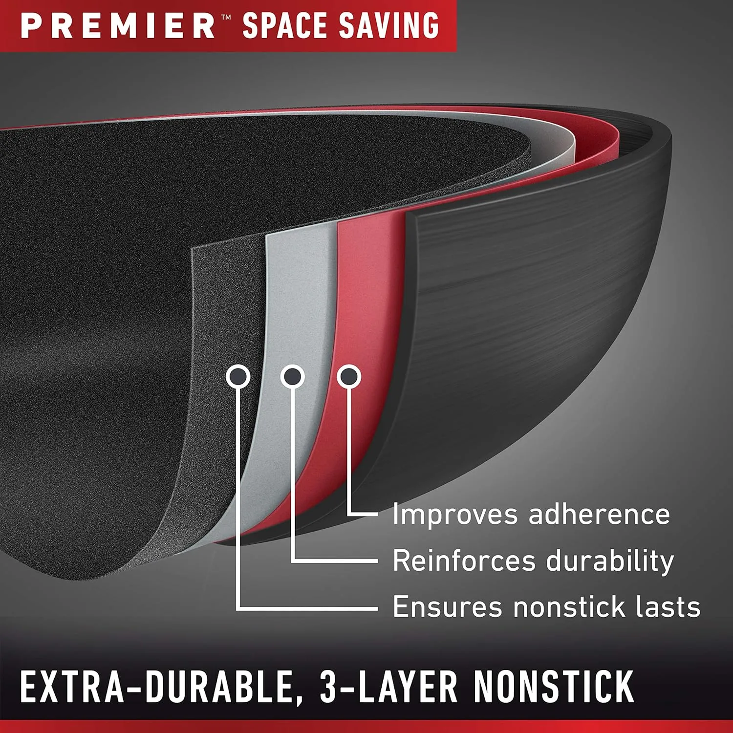 Calphalon Premier Space Saving Nonstick 8qt Multi-Pot