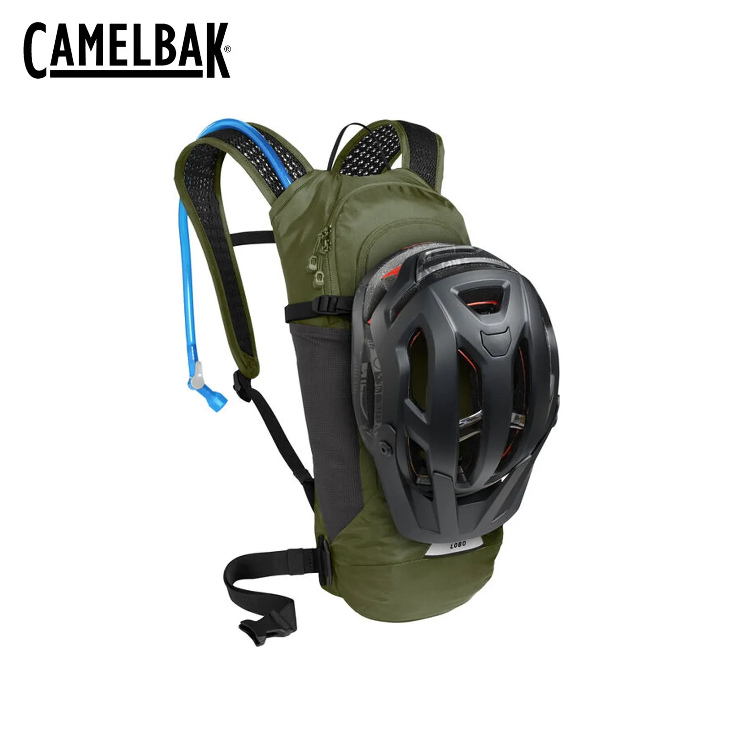 CamelBak Lobo 9 70oz Hydration Pack - Burnt Olive/Black