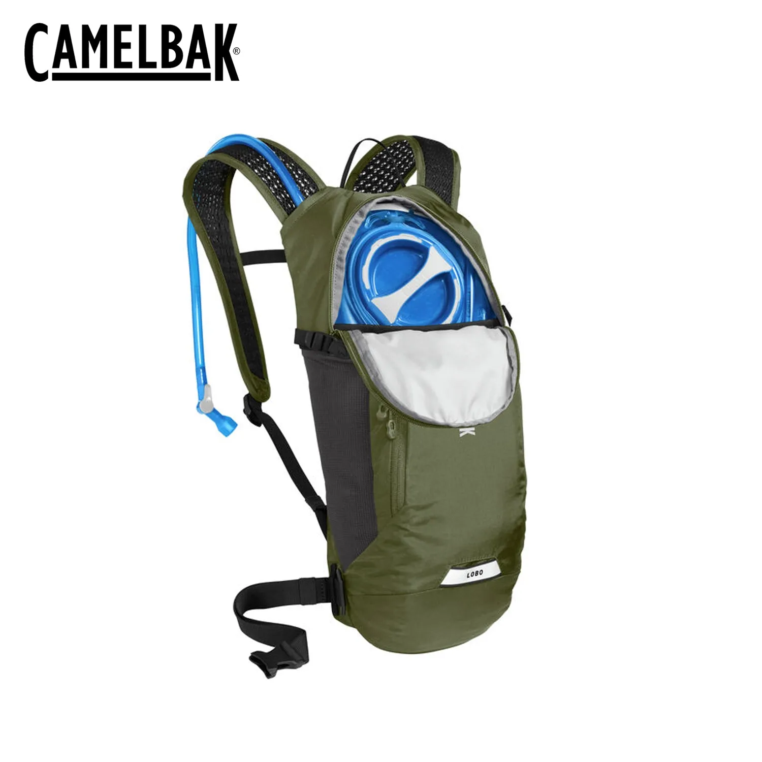 CamelBak Lobo 9 70oz Hydration Pack - Burnt Olive/Black