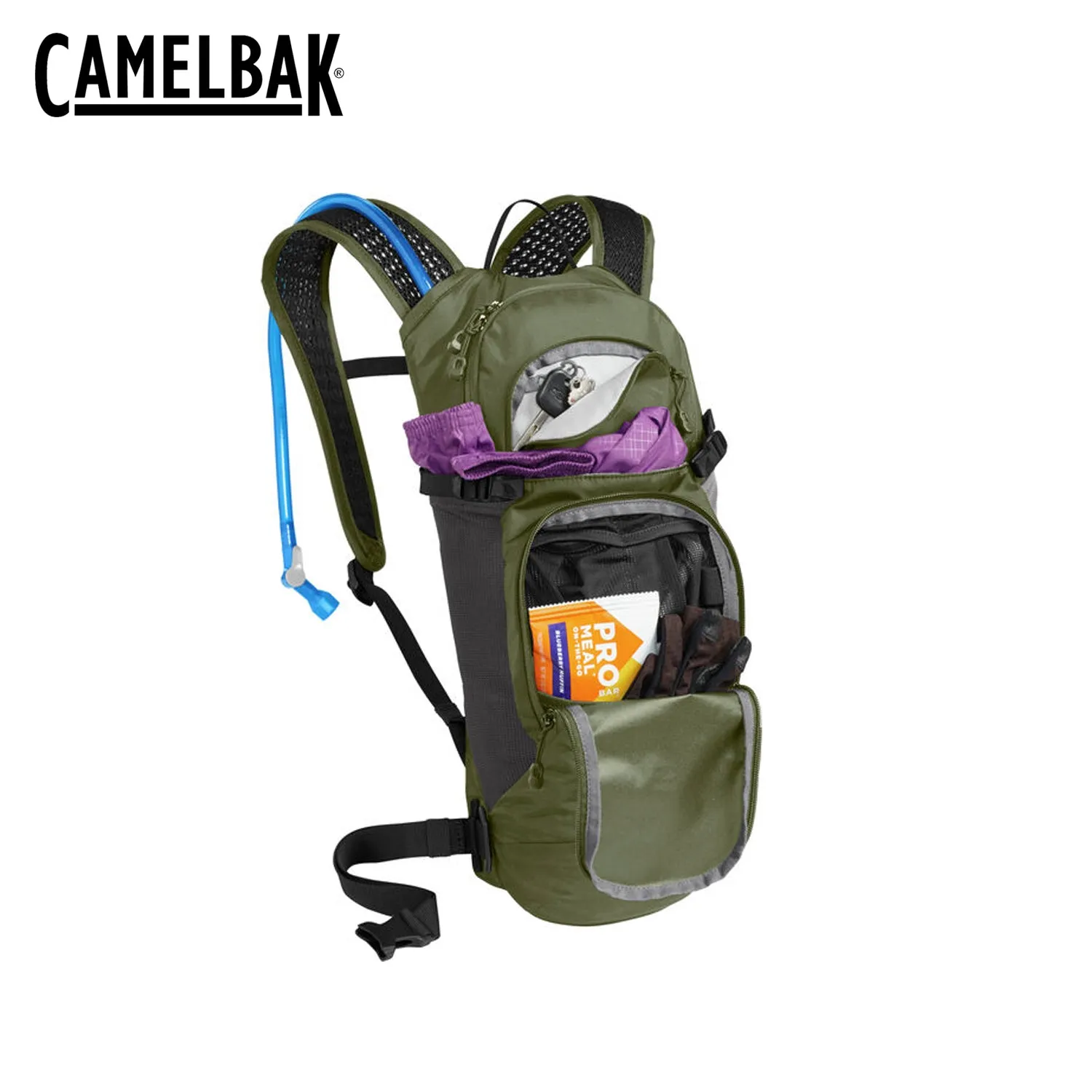 CamelBak Lobo 9 70oz Hydration Pack - Burnt Olive/Black