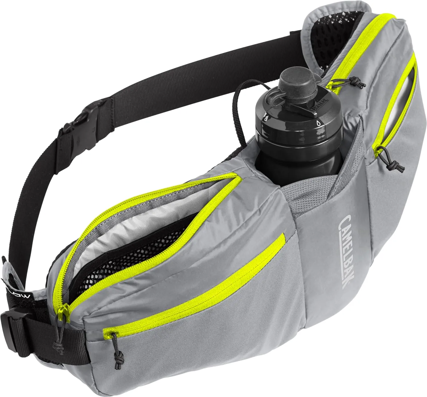 CamelBak Podium Flow 4 Hydration Belt 21oz, Gunmetal
