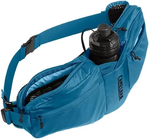 CamelBak Podium Flow 4 Hydration Belt 21oz, Moroccan Blue
