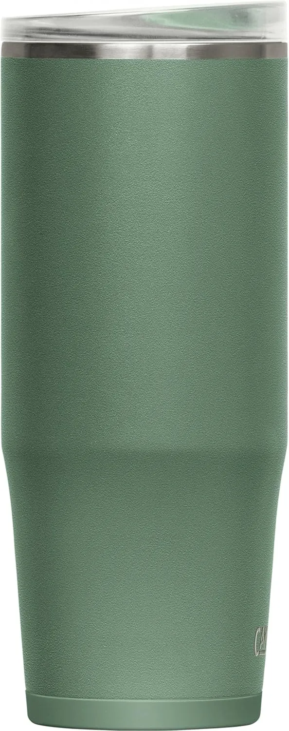 CamelBak Thrive Leak-Proof 32 oz Mug, Insulated Stainless Steel - For travel, coffee, tea, hot beverages - Spill Proof Cup-holder Compatible, Moss