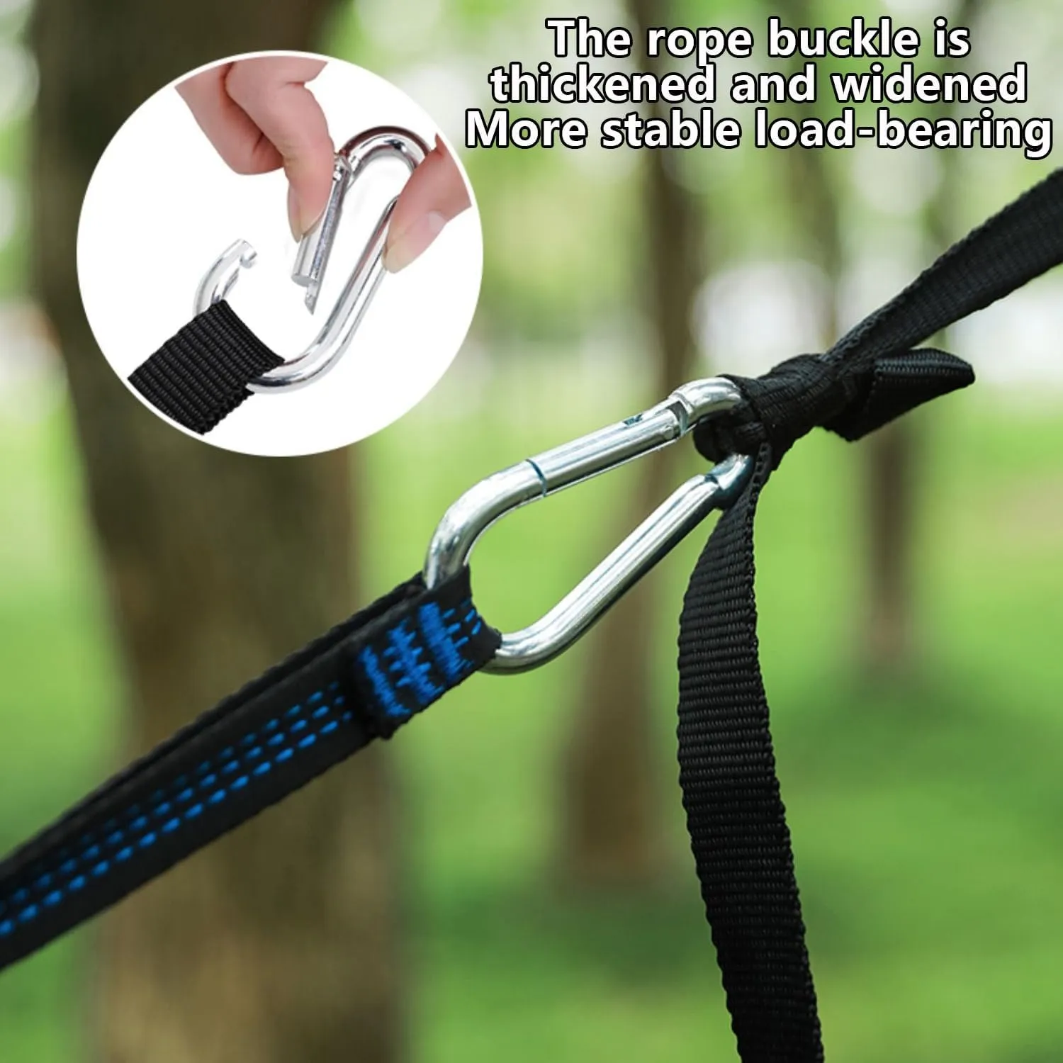 Camping Hammock with Mosquito Net,Portable Patio Hammock,with Compression Bag, Mounting Straps, Carabiners, for Terrace, Balcony, Garden, Outdoor, Camping White