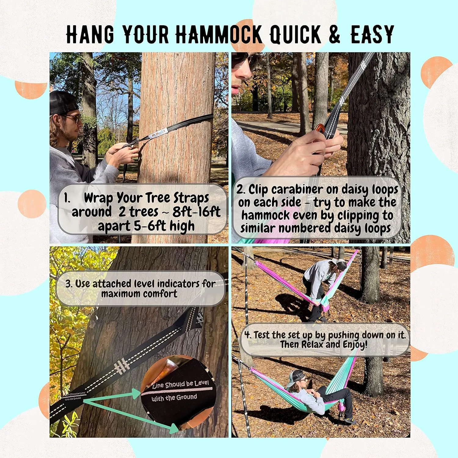 Camping Hammocks | Single Double and Bunk Bed Backpacking Hammock | Featherlite Outdoorsman Survival | hammok hamick hamock | (Lady Liberty, ThirdWheeler)