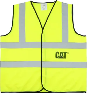 CAT Unisex's CAT019501X High Visibility Safety Vest ANSI Approved, X-Large, Green, XL