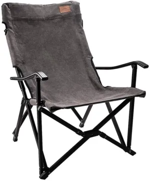 Chairs Camping Chair Oversized Camping Folding Chair Aluminum Frame Folding Beach Chair for Adult Travel Hiking Folding Chairs,Grey