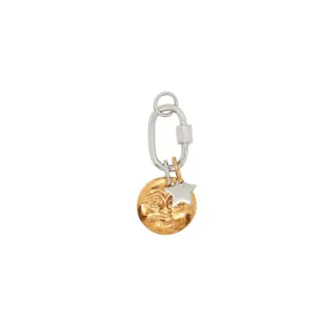 Charmed Carabiner Pendant Set - Moon & Star | Available to ship March 14, 2025