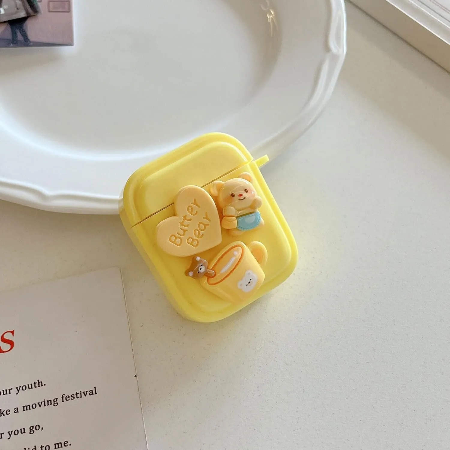 Charming Butter Bear Fun Case - AirPods