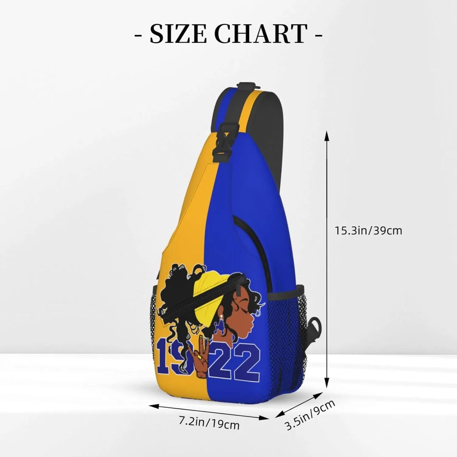 Chest Bag Fashion Multi Purpose Cross Body Bag Casual Hiking Daypack for Women Men