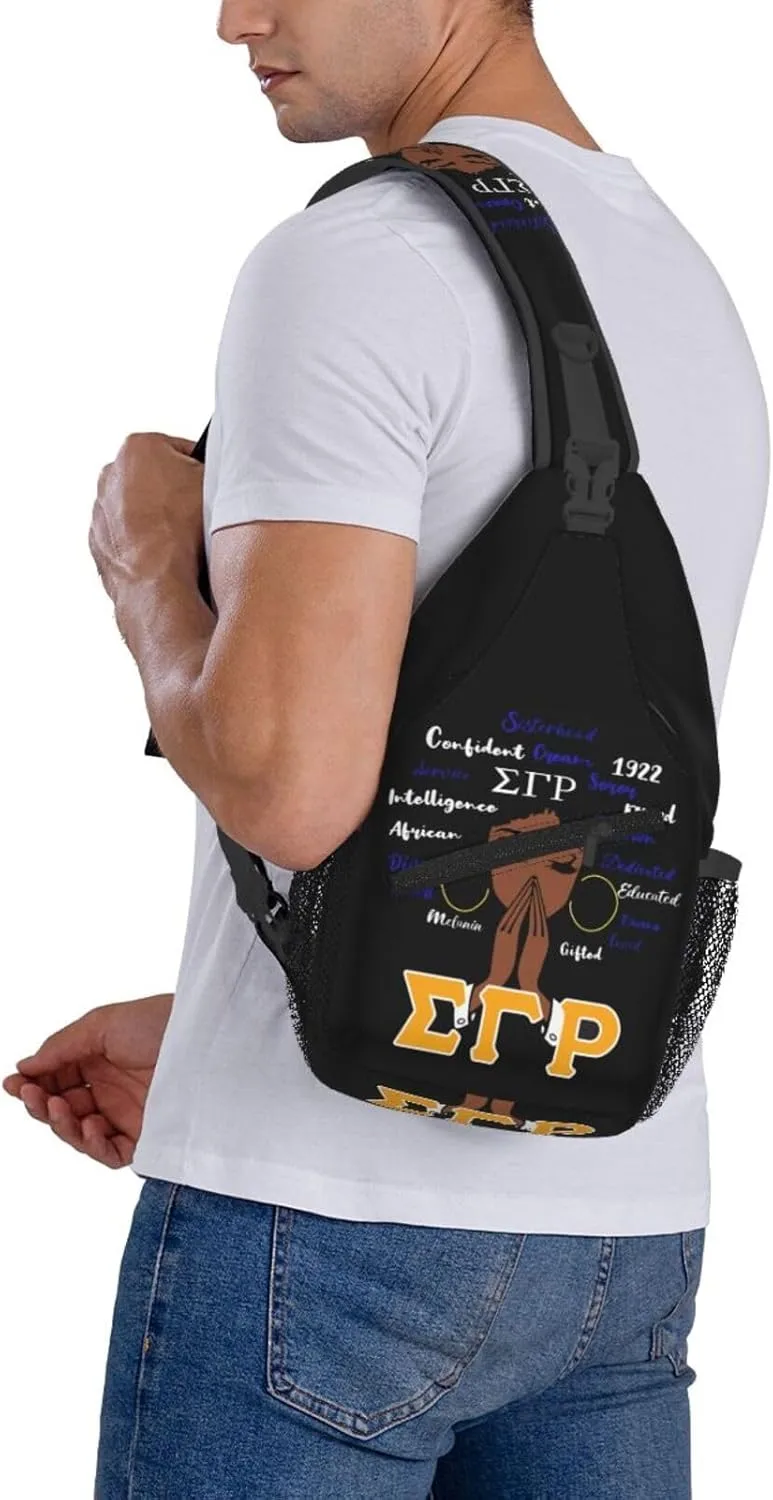 Chest Bag Fashion Multi Purpose Cross Body Bag Casual Hiking Daypack for Women Men