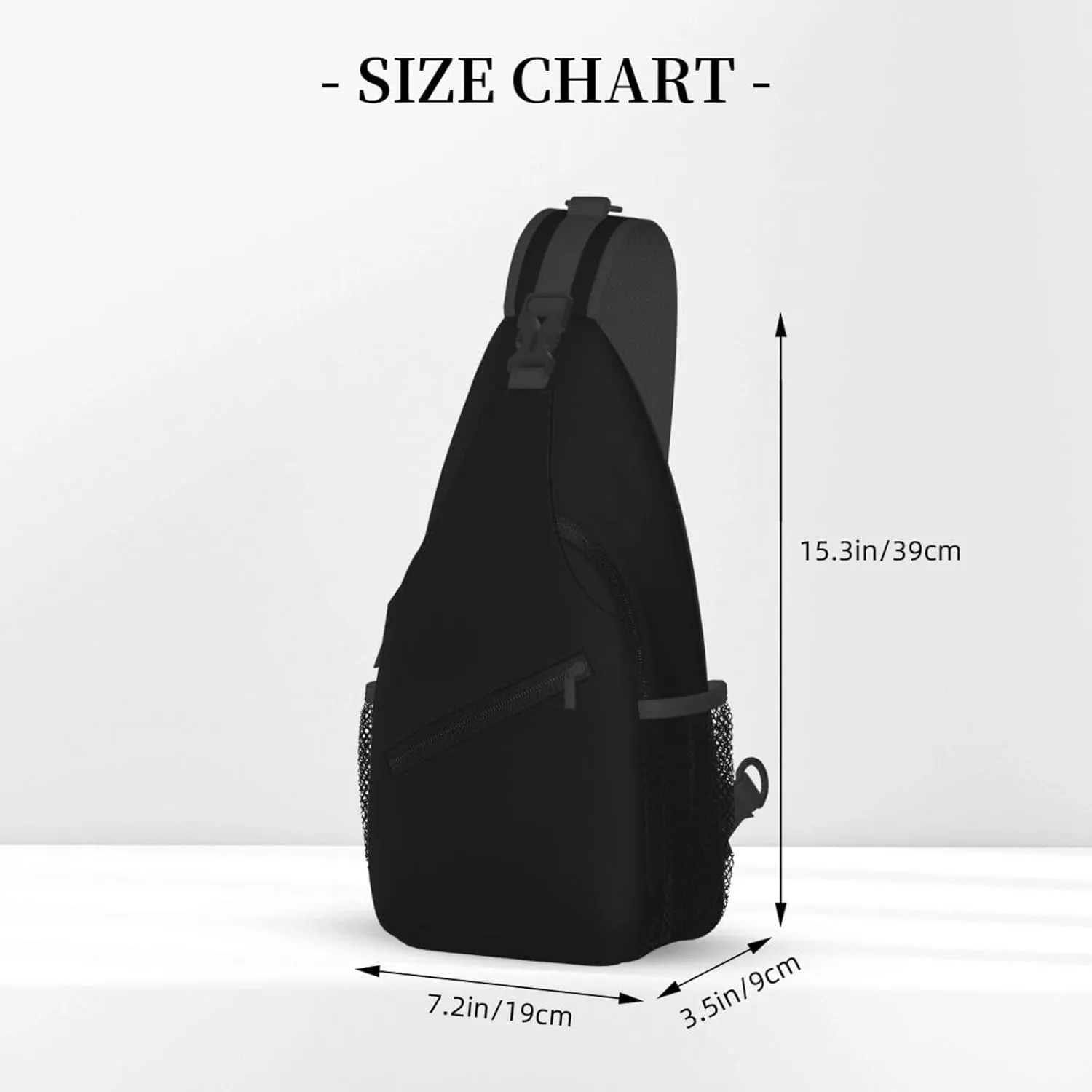 Chest Bag Fashion Multi Purpose Cross Body Bag Casual Hiking Daypack for Women Men