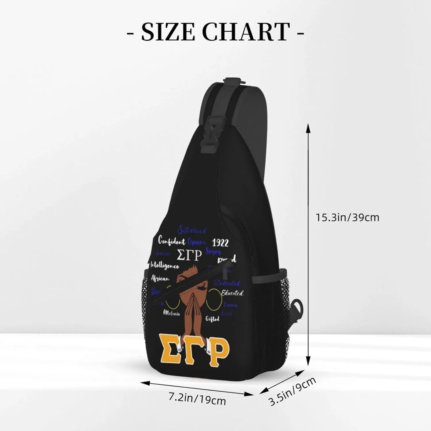 Chest Bag Fashion Multi Purpose Cross Body Bag Casual Hiking Daypack for Women Men