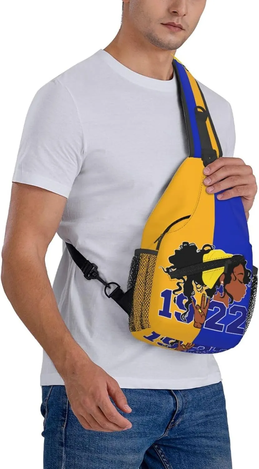 Chest Bag Fashion Multi Purpose Cross Body Bag Casual Hiking Daypack for Women Men