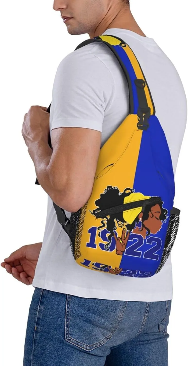 Chest Bag Fashion Multi Purpose Cross Body Bag Casual Hiking Daypack for Women Men