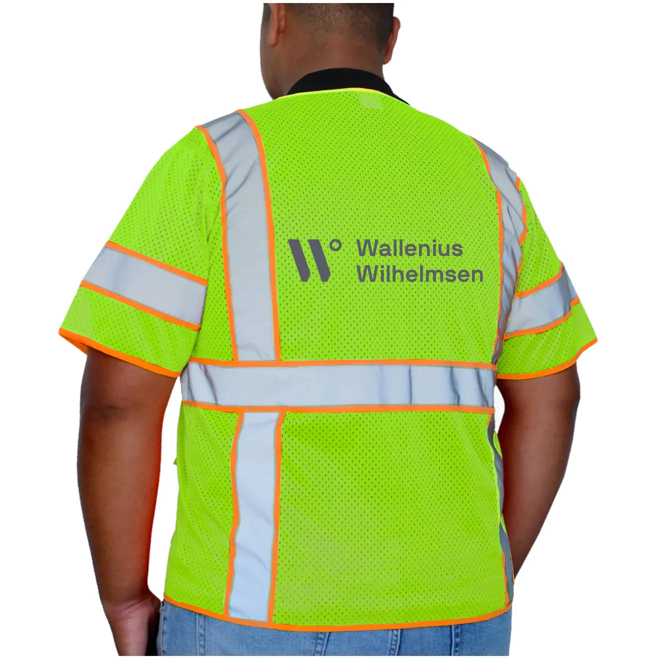 Class 3 Mesh Reflective Vest (Multi-Pockets)