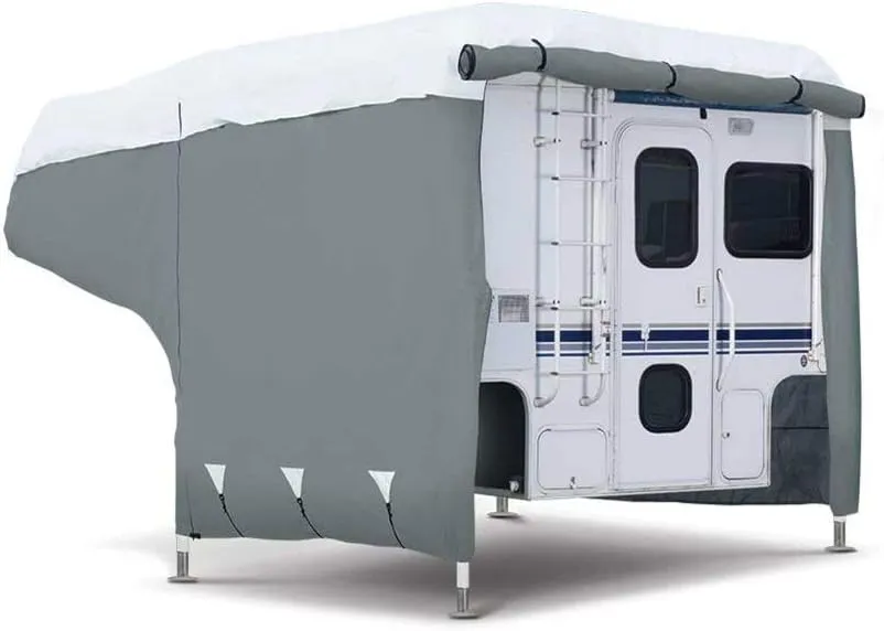 Classic Accessories Over Drive PermaPRO Teardrop Trailer Cover, Fits up to 8'L x 5'W Trailers