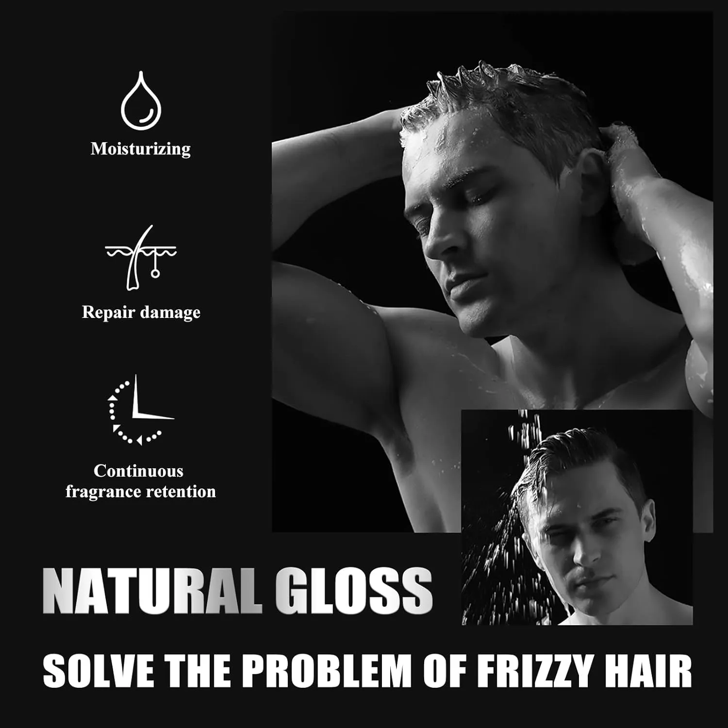 Continentau.Jy07 Hair Spray, Natural Plant Protein Hair Thickening Spray, Fluffy Volumizing Magic Volume Dry and Non Sticky Long Lasting, For All Hair Types (3pcs, 100ml)