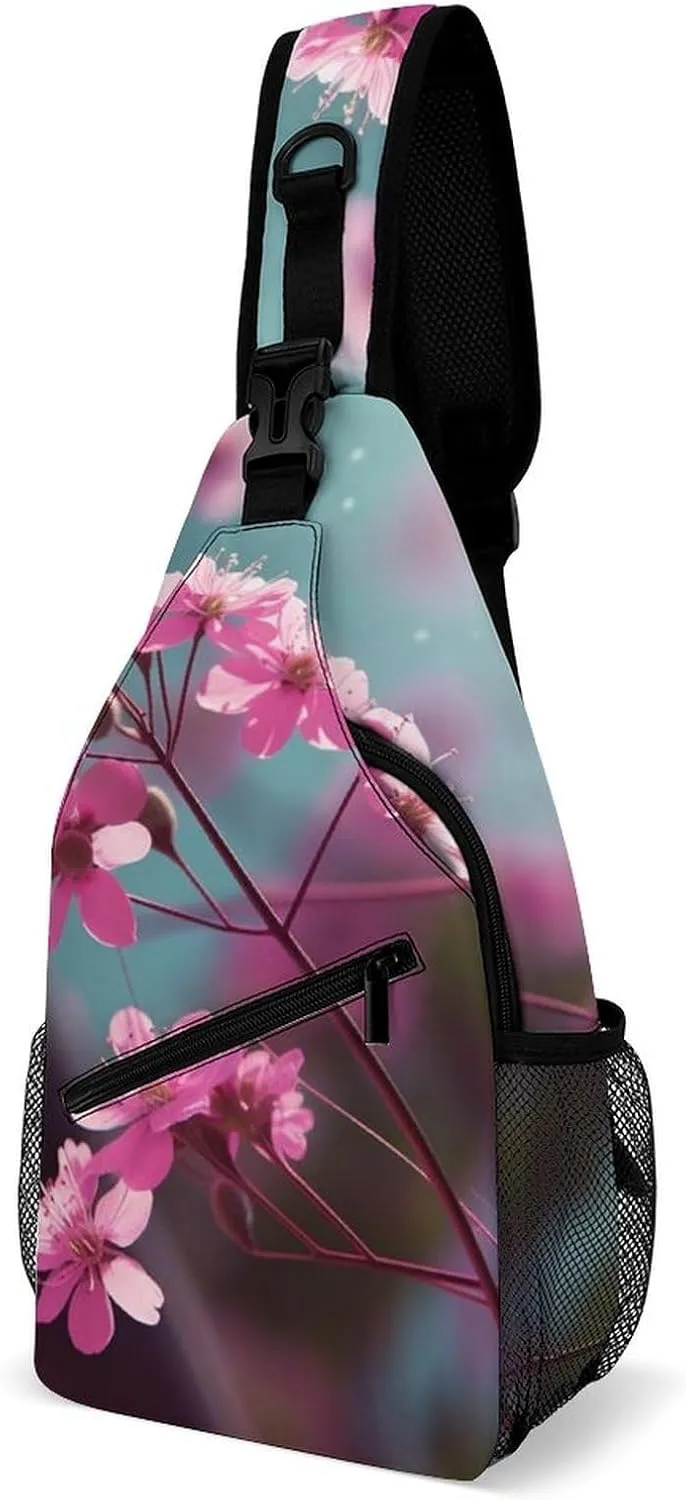 Crossbody Bag for Women Men Chest Bag The Silent Monkey Sling Bag Crossbody Shoulder Bag Sling Backpack