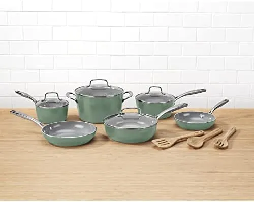 Cuisinart 52G-13SG GreenChef® Ceramic nonstick cookware Set