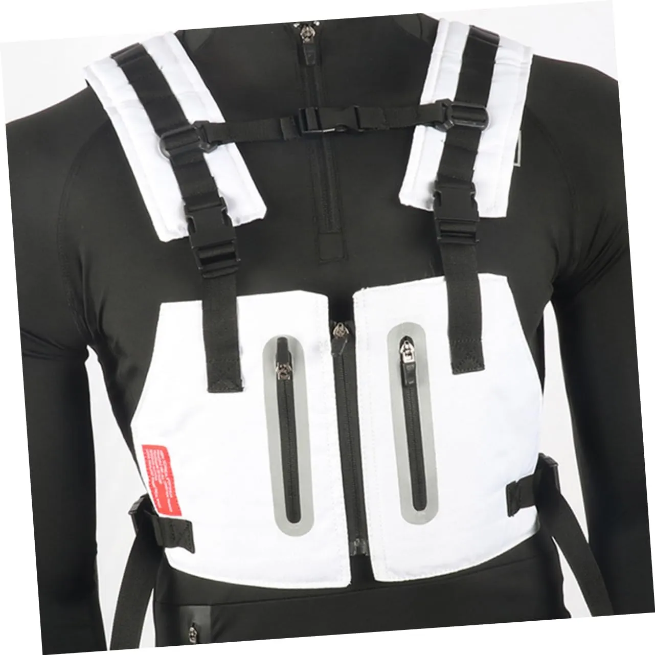 Cycling Vest Men Reflective Running Vest for Night Running Hiking Camping