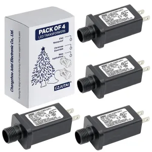 CZJUTAI JT-DC300V0200-C Power Supply for Christmas Lighting (4 Pack of)