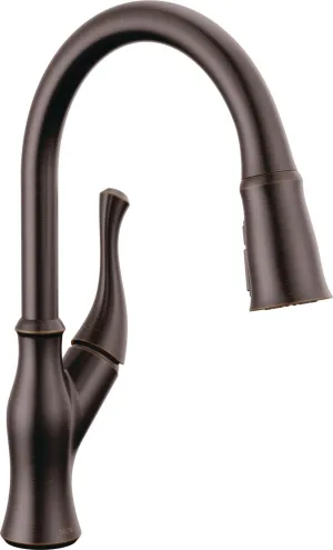 Delta Faucet Ophelia Oil Rubbed Bronze Kitchen Faucet, Kitchen Faucets with Pull Down Sprayer, Kitchen Sink Faucet, Faucet for Kitchen Sink with Magnetic Docking, Venetian Bronze 19888Z-RB-DST