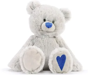 DEMDACO Clever Blue Sapphire Color September Birthstone 8.5 inch Children's Plush Stuffed Animal Toy