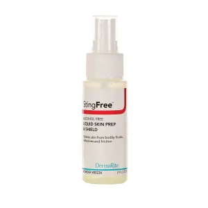 DermaRite's StingFree, Liquid Skin Prep & Shield - Alcohol-Free Spray, Shields from Body Fluids, Adhesives and Friction - Spray Bottle, 2 oz., 3 Count