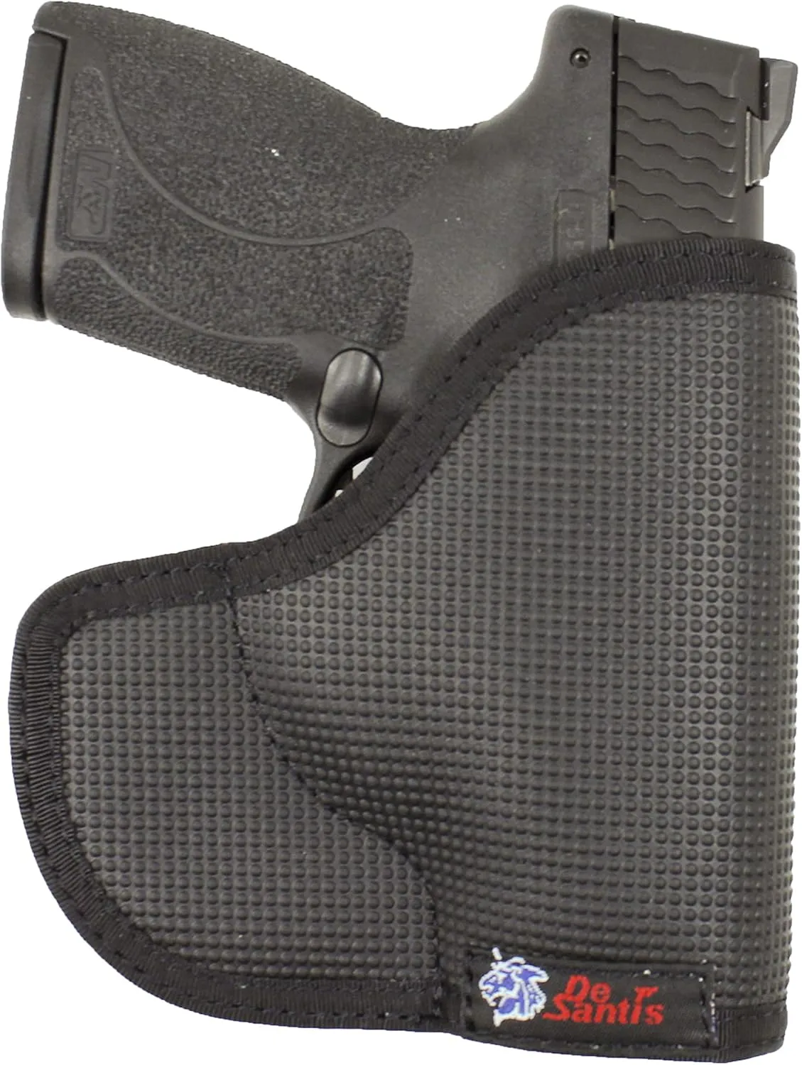 DeSantis Nemesis, Black, Ambidextrous, FITS: Beretta 9000S, FN Herstal FN 503, Glock 26, 27, 26 GEN 5, 27 GEN 5, 33, 39, H&K P2000SK, P2000, USP Compact 9/40, KELTEC P11, P40