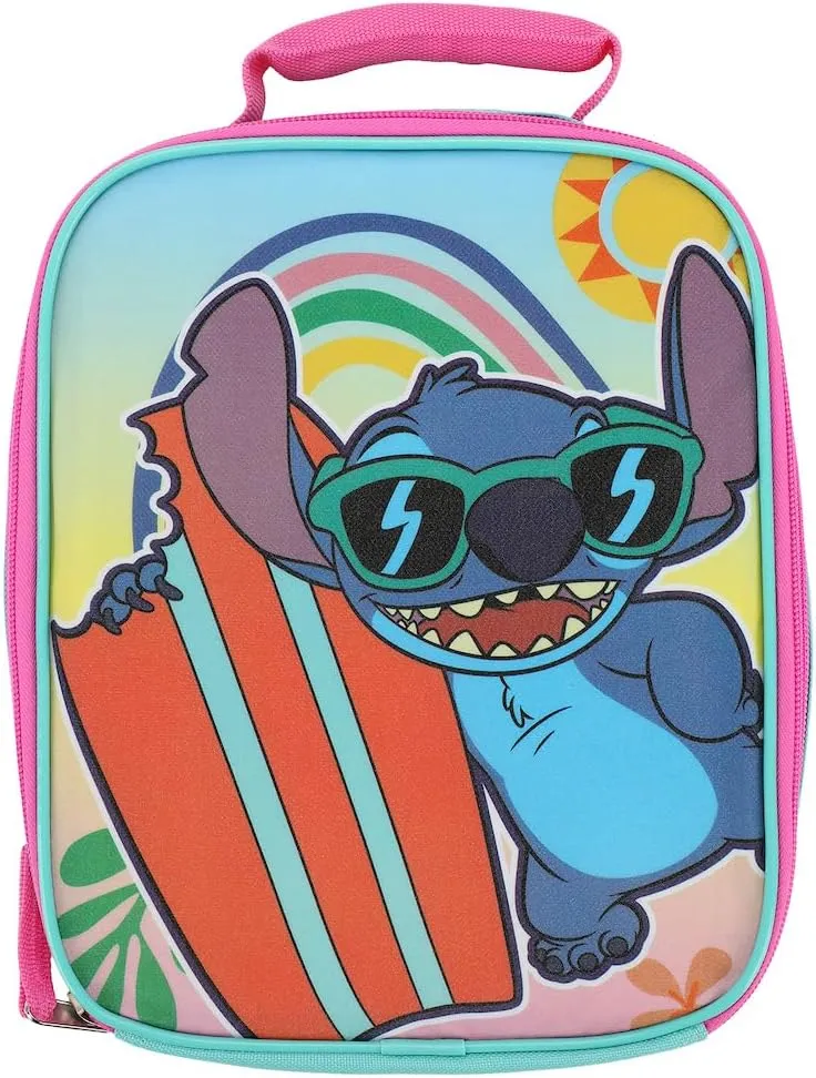Disney Lilo & Stitch 5-Piece Backpack & Lunchbox Set
