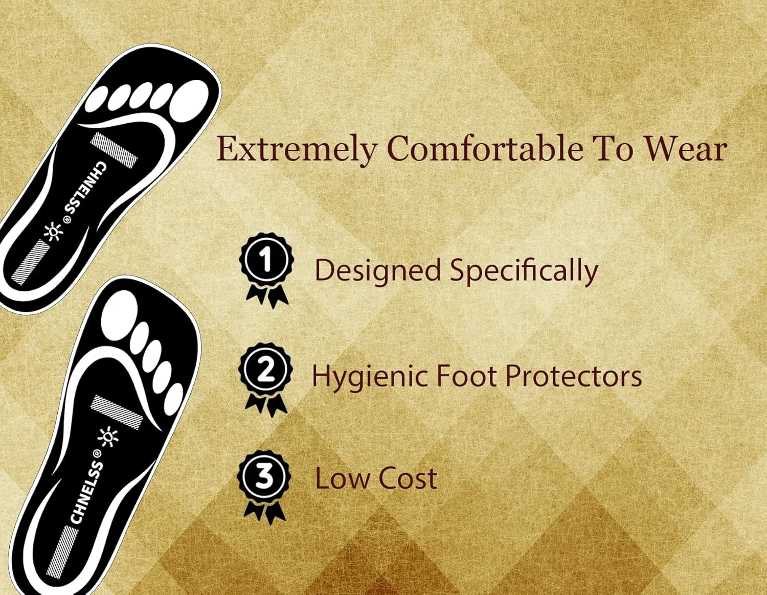 Disposable 60Pairs Spray Tanning Feet Pads Protectors for Self Tan Hygienic & Comfortable Feet for Spray Tanning - Covers for Spray Tan Tent(Black)