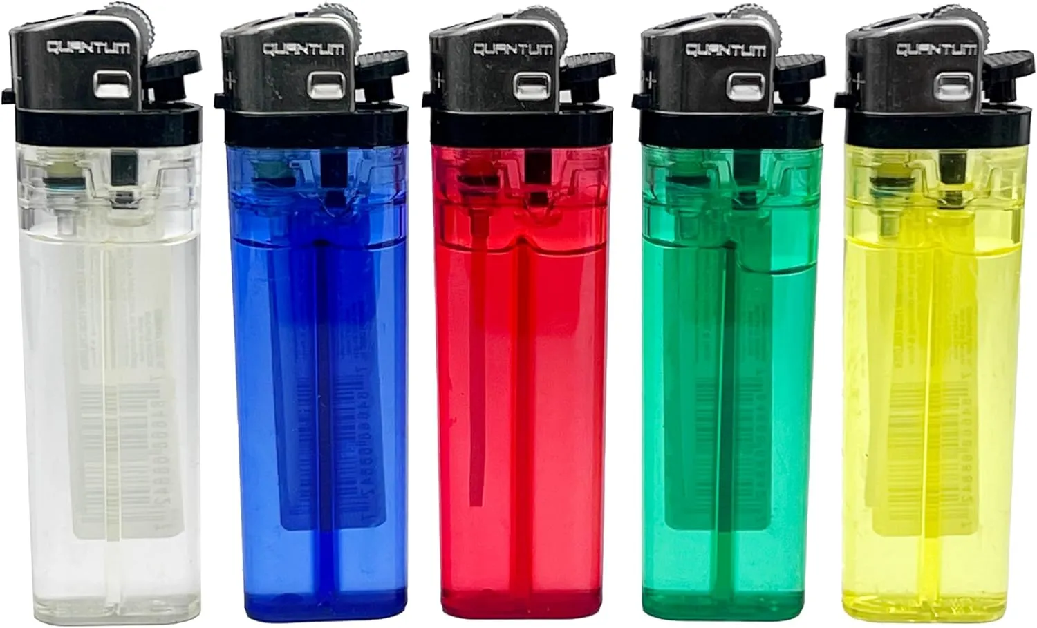 Disposable Lighters (Pack of 50) | Quantum® | Bonus 5pk Included | 55 Pack of Total Lighters