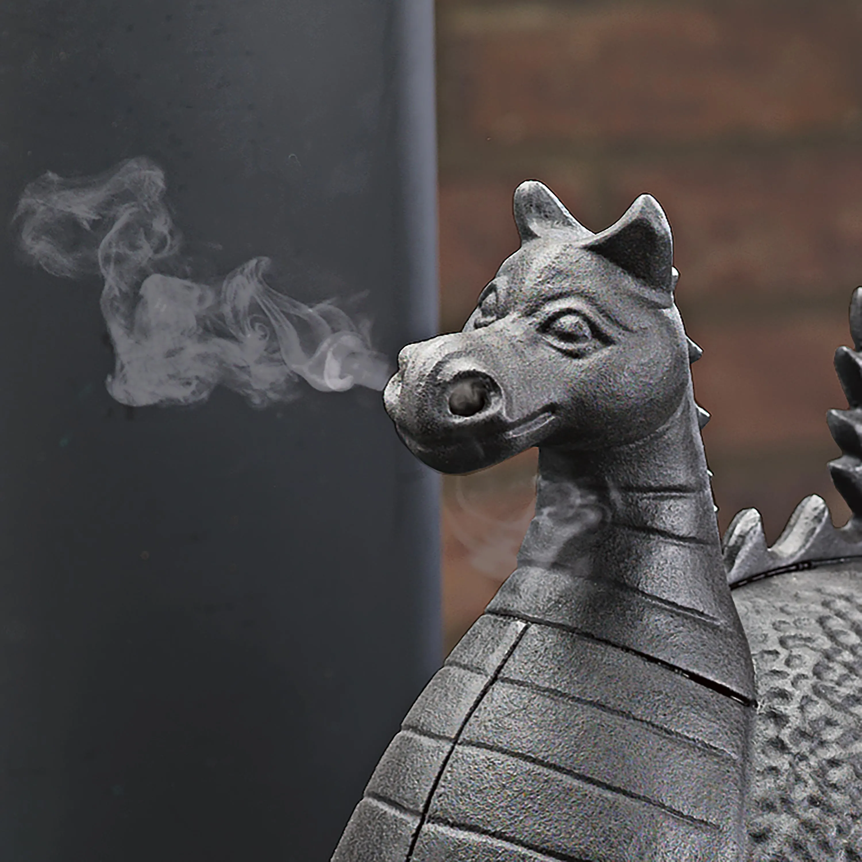 Dragon Woodstove Steamer in Cast Iron