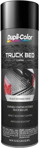 Dupli-Color TR250 Truck Bed Coating Spray Paint - Black - 16.5 oz. Aerosol Can