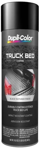 Dupli-Color TR250 Truck Bed Coating Spray Paint - Black - 16.5 oz. Aerosol Can