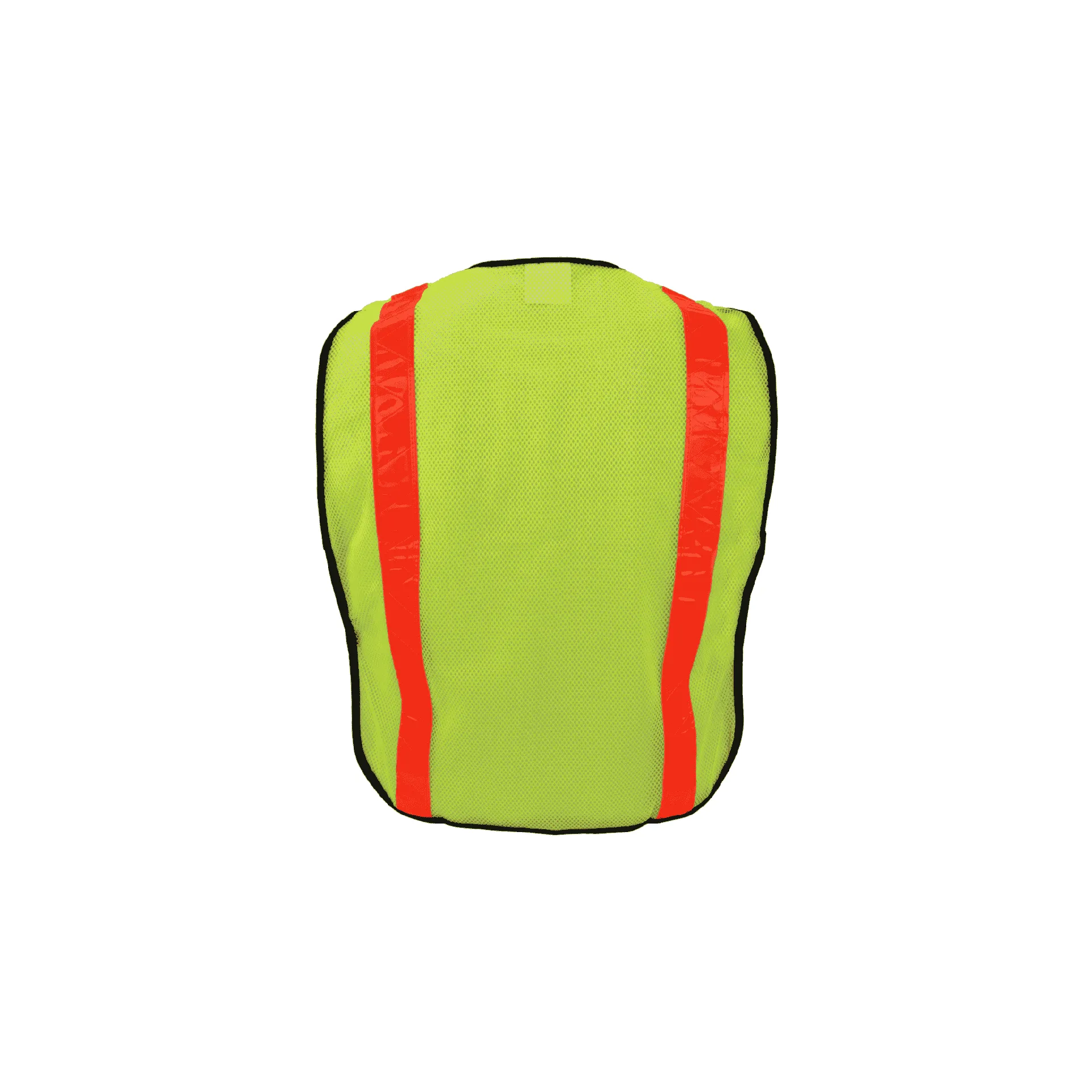 Economy Lime Mesh with 1-3/8" Orange Tape (One Size Only)